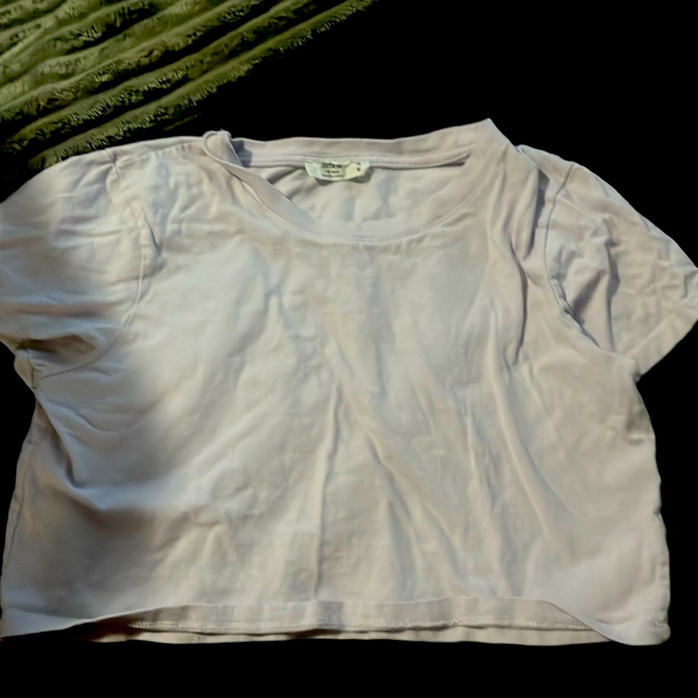 Medium light purple baby tee from Cotton On.